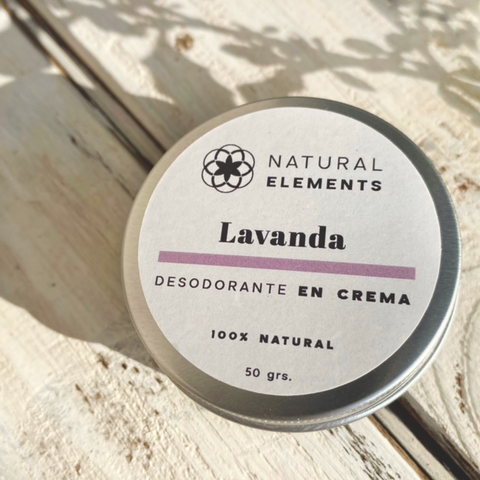 Desodorante Natural Lavanda crema 50g (Lata)