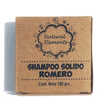 Shampoo sólido de Romero 100g