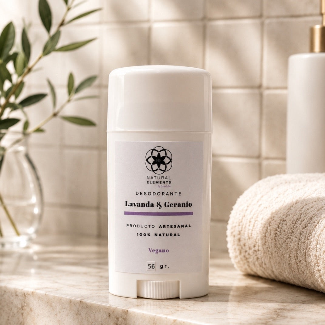 Desodorante Vegano Natural de Lavanda & Geranio 56g