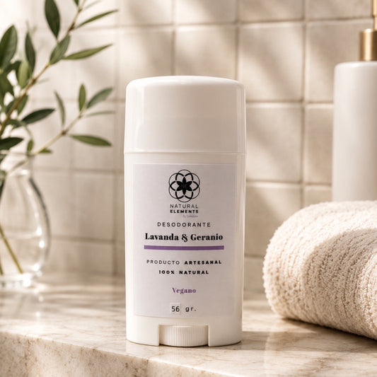 Desodorante Vegano Natural de Lavanda & Geranio 56g
