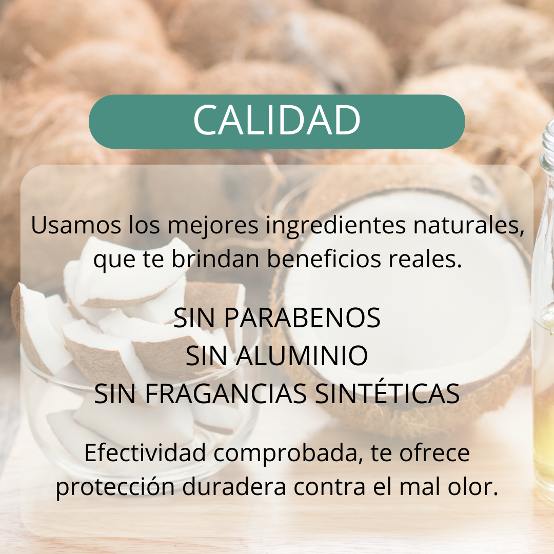 Desodorante Natural de Tea Tree 85g