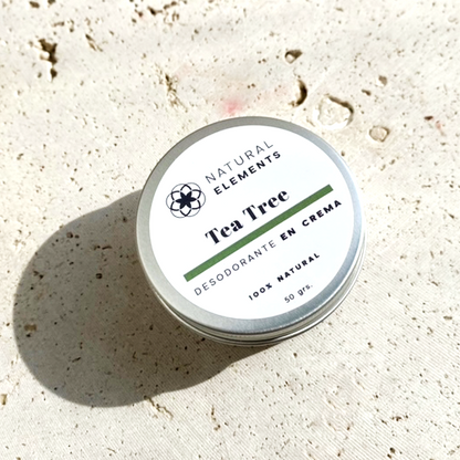 Desodorante Natural  Tea Tree crema 50g (Lata)