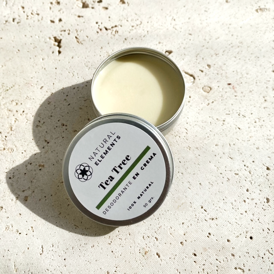 Desodorante Natural  Tea Tree crema 50g (Lata)