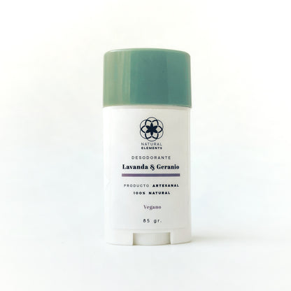 Desodorante Vegano Natural de Lavanda & Geranio 85g