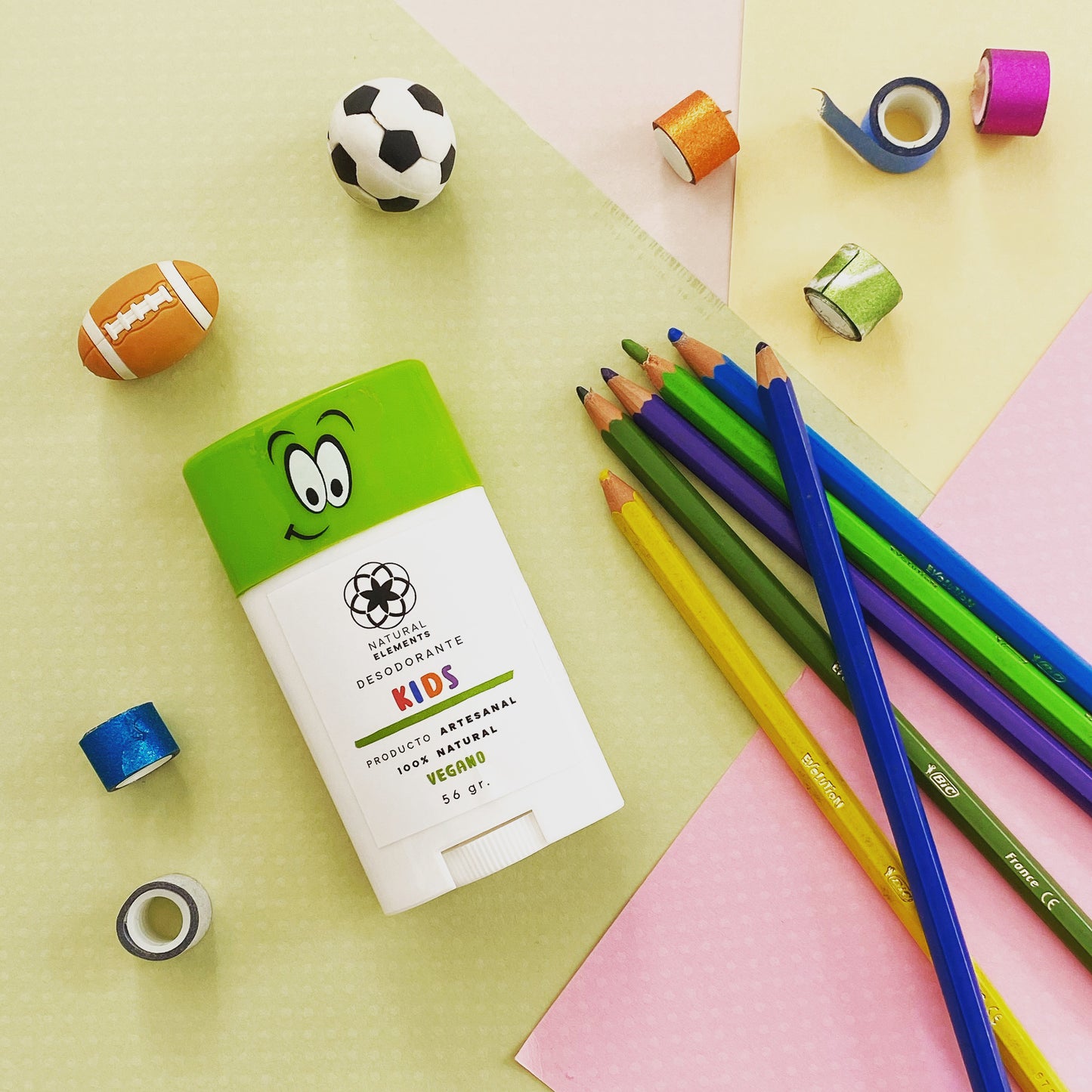 Desodorante Vegano Natural KIDS para niños 56g